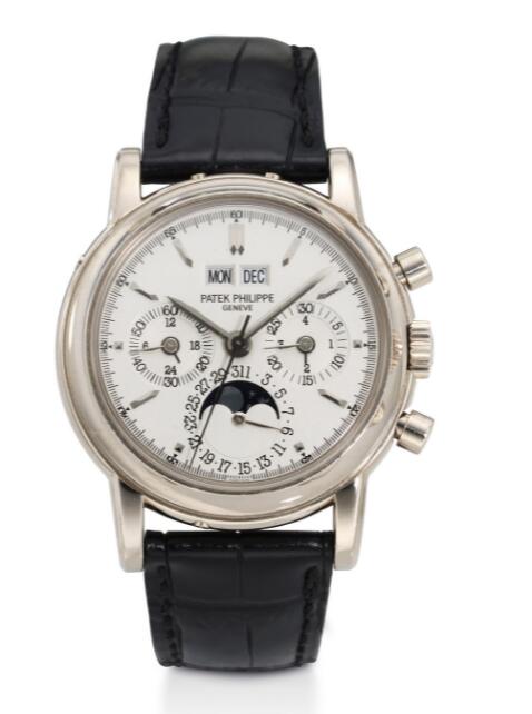 Cheapest Patek Philippe Grand Complications Perpetual Calendar Chronograph 3970 Watches Prcies Replica 3970EG-023 White Gold